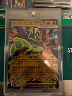 Mega Zygarde EX Pokemon Card Sleeve - Multicolor